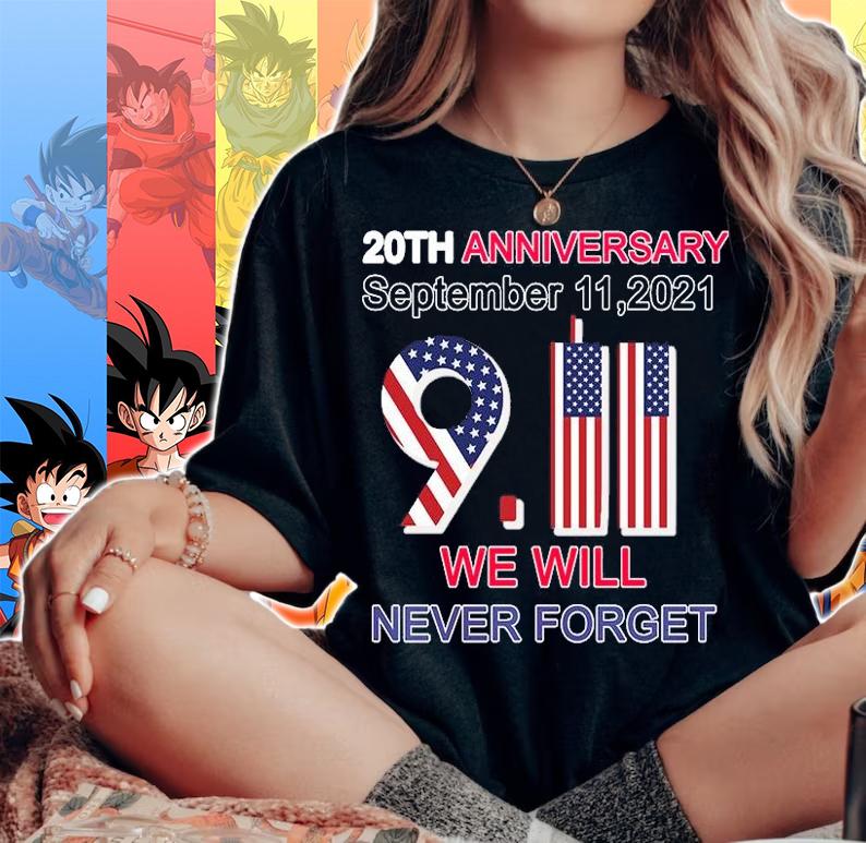 20th anniversary september 11 2021 we will never forget shirt woman shirt