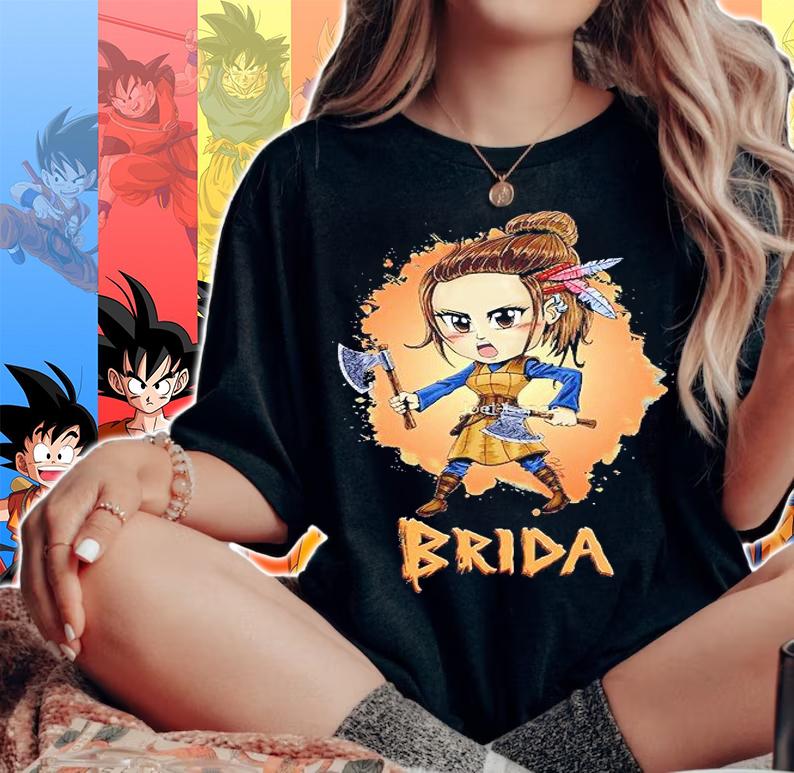 Brida The Last Kingdom Chibi T-shirt woman shirt