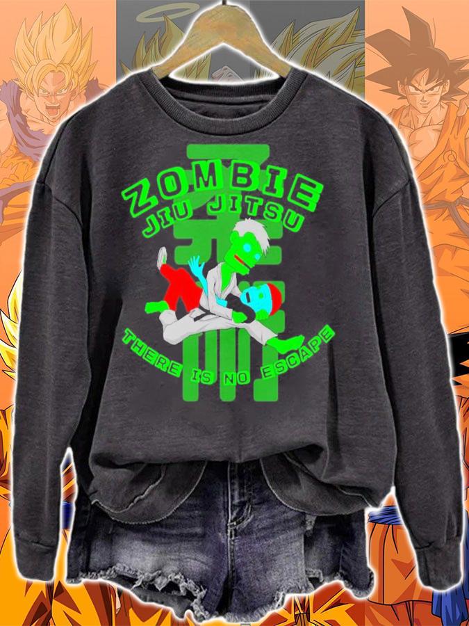 Zombie Jiu Jitsu There is no escape shirt sweatshirt