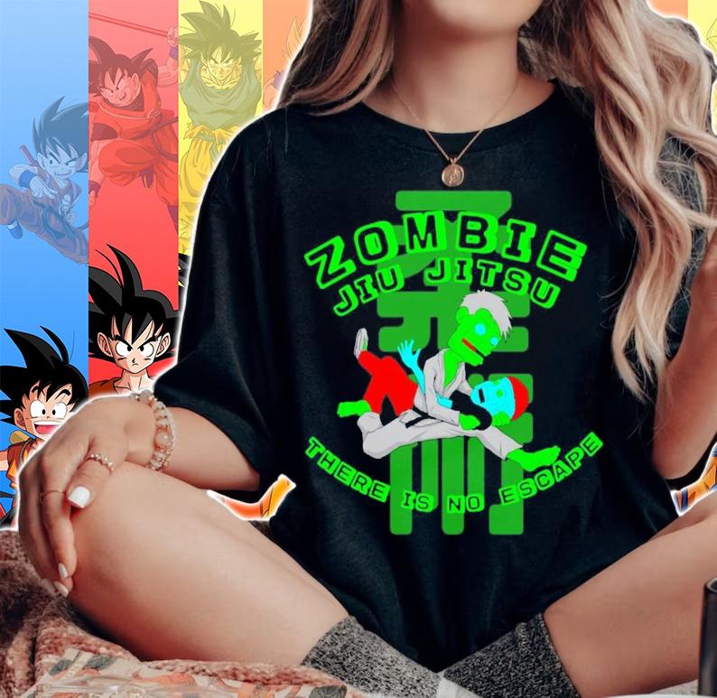 Zombie Jiu Jitsu There is no escape shirt woman shirt