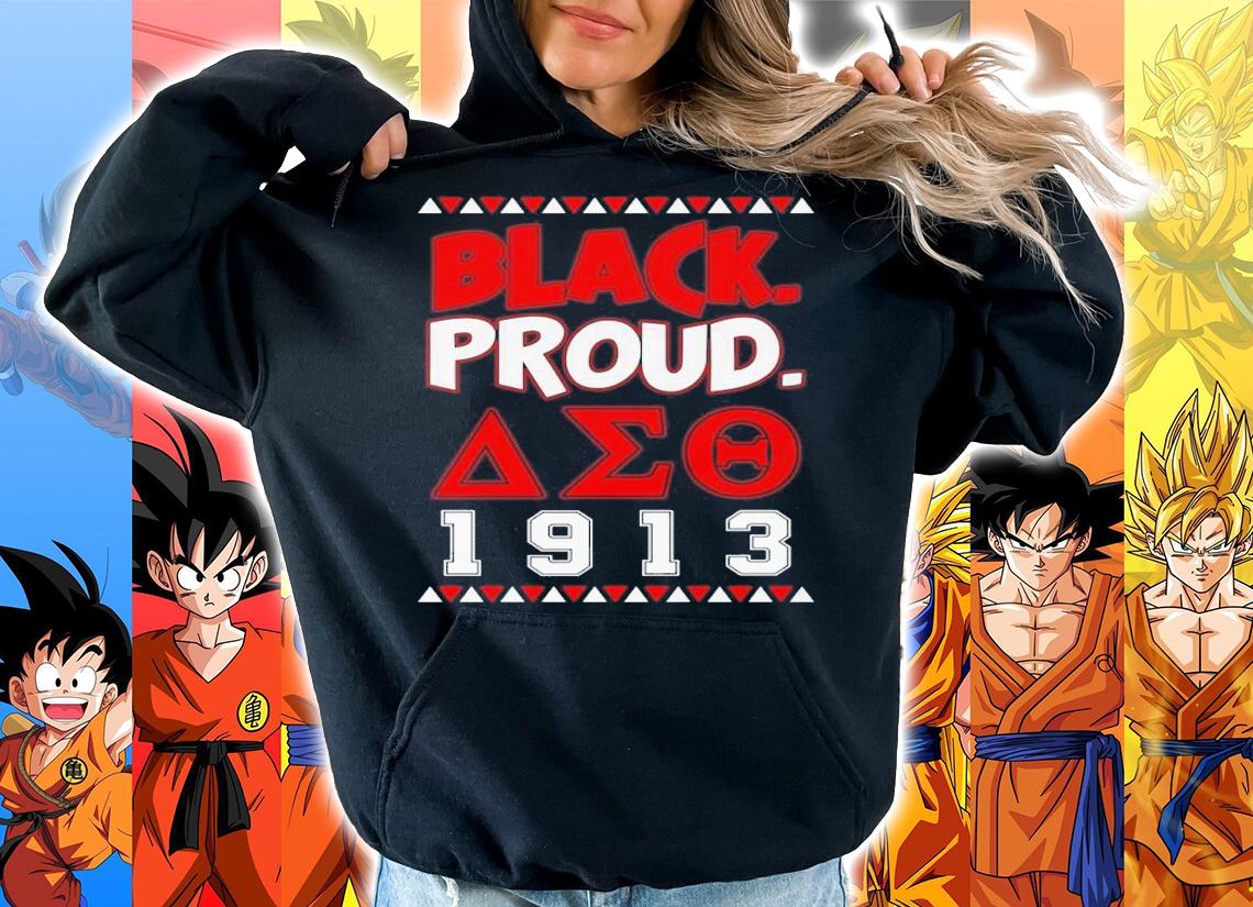 Black proud AZO 1913 shirt hoodie