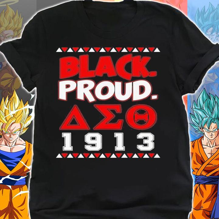 Black proud AZO 1913 shirt shirt