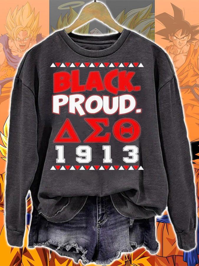 Black proud AZO 1913 shirt sweatshirt