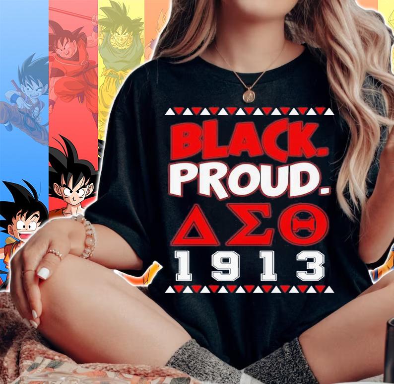 Black proud AZO 1913 shirt woman shirt