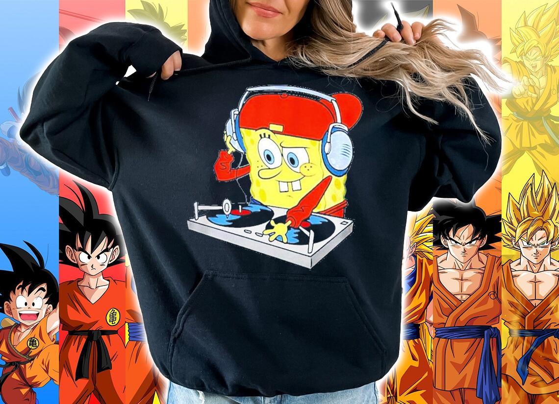 Bob esponja remix shirt hoodie