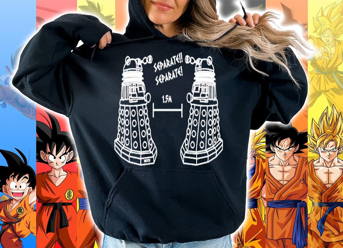 Doctor Who Daleks Separate Separate shirt hoodie