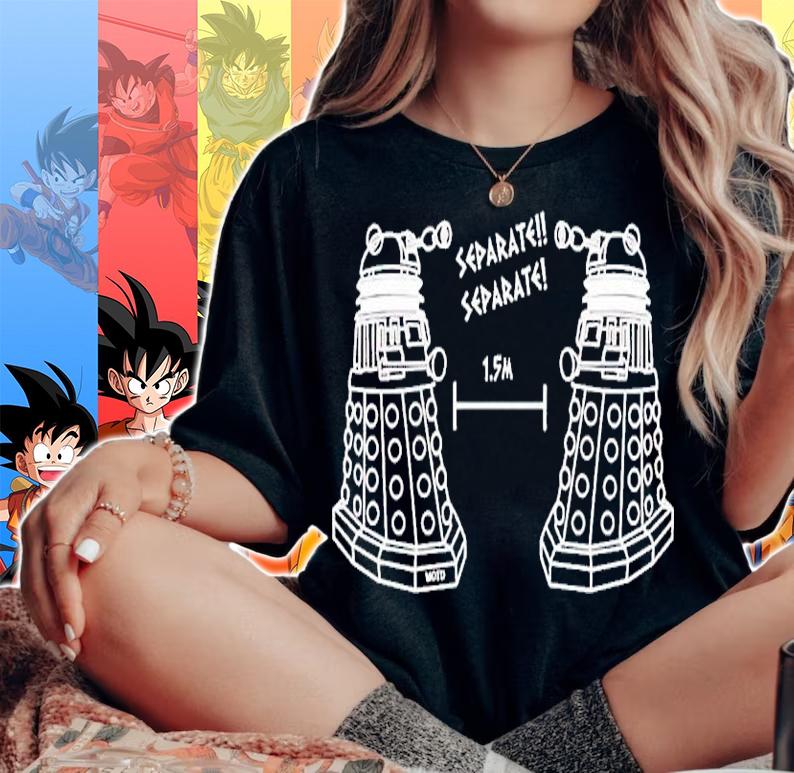 Doctor Who Daleks Separate Separate shirt woman shirt