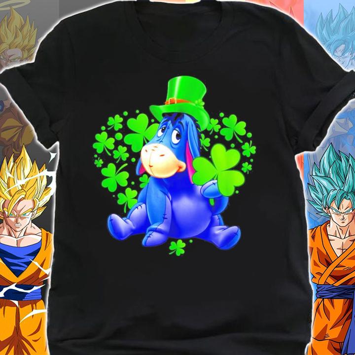 Eeyore Disney heart St.Patricks Day Leprechaun shirt shirt