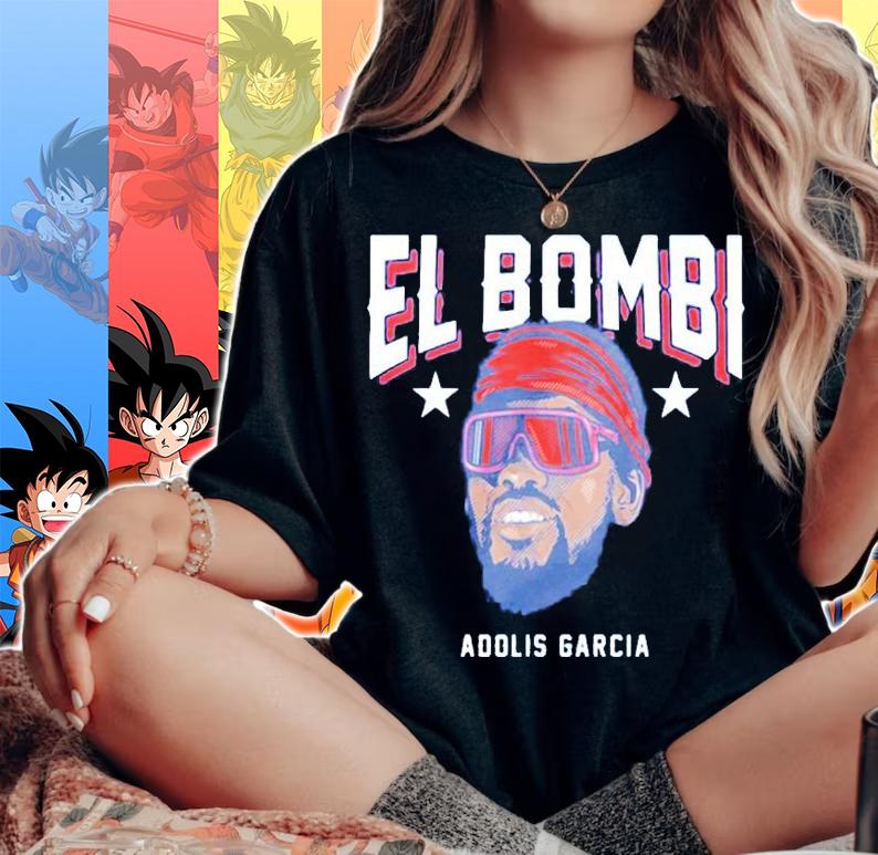 El Bombi Adolis Garcia Texas t-shirt woman shirt