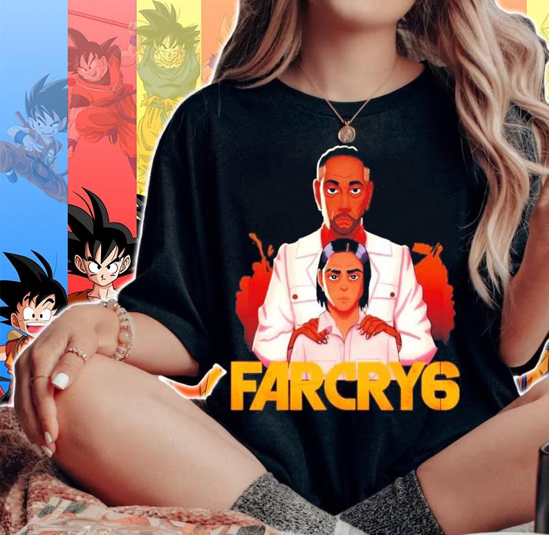 Far Cry 6 father and son shirt woman shirt