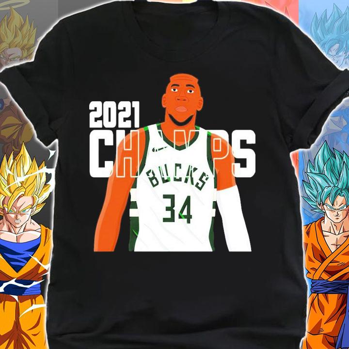 Giannis Champions 2021 Champs shirt shirt