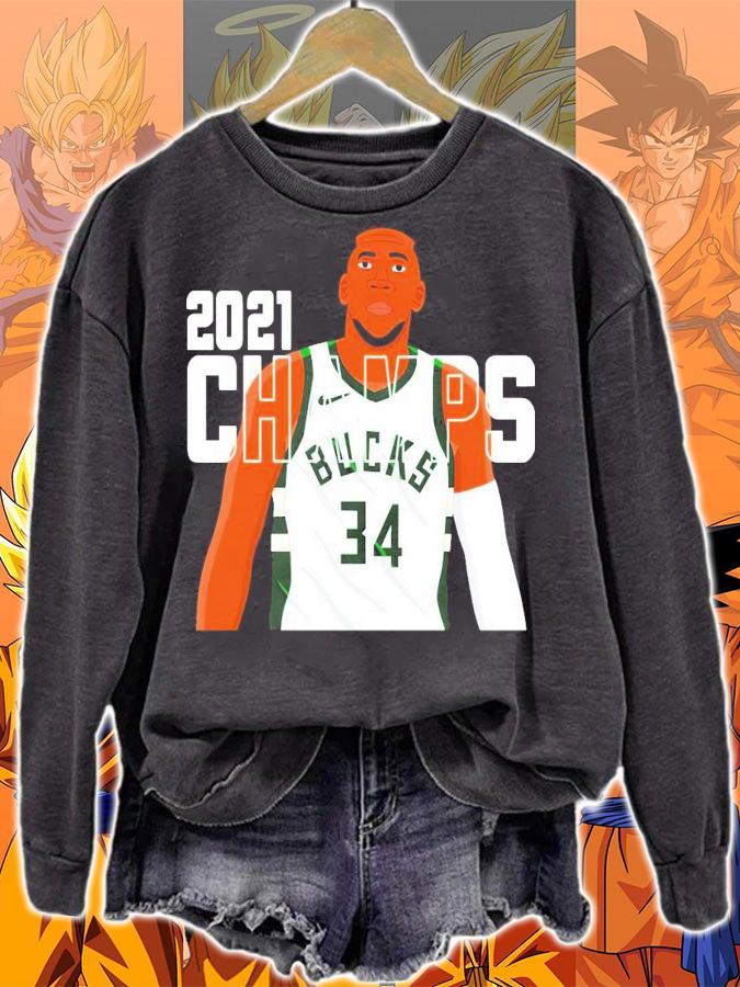 Giannis Champions 2021 Champs shirt sweatshirt