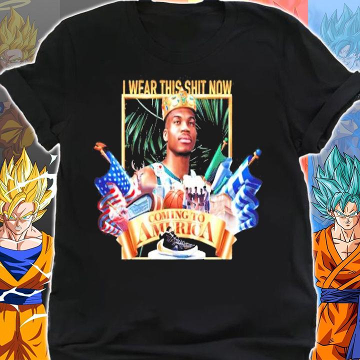 I Wear This Shit Now Giannis Antetokounmpo Basketball shirt shirt