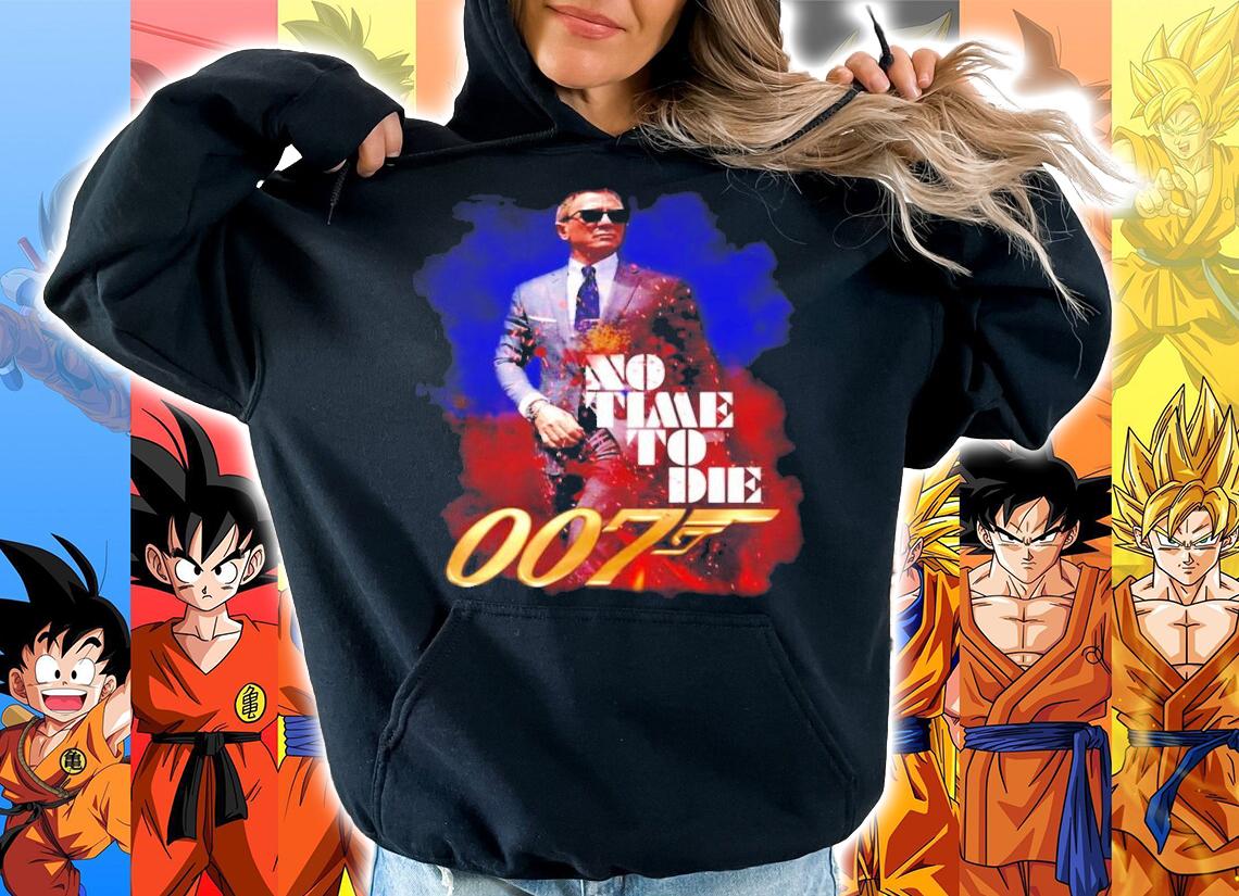 Jame Bond 007 no time to die shirt hoodie
