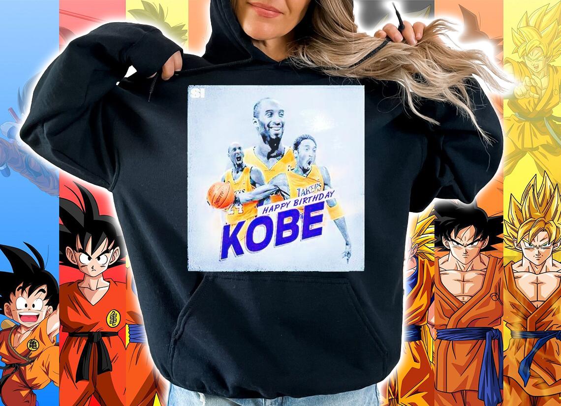 Kobe Bryant Happy Birthday Kobe T-shirt hoodie