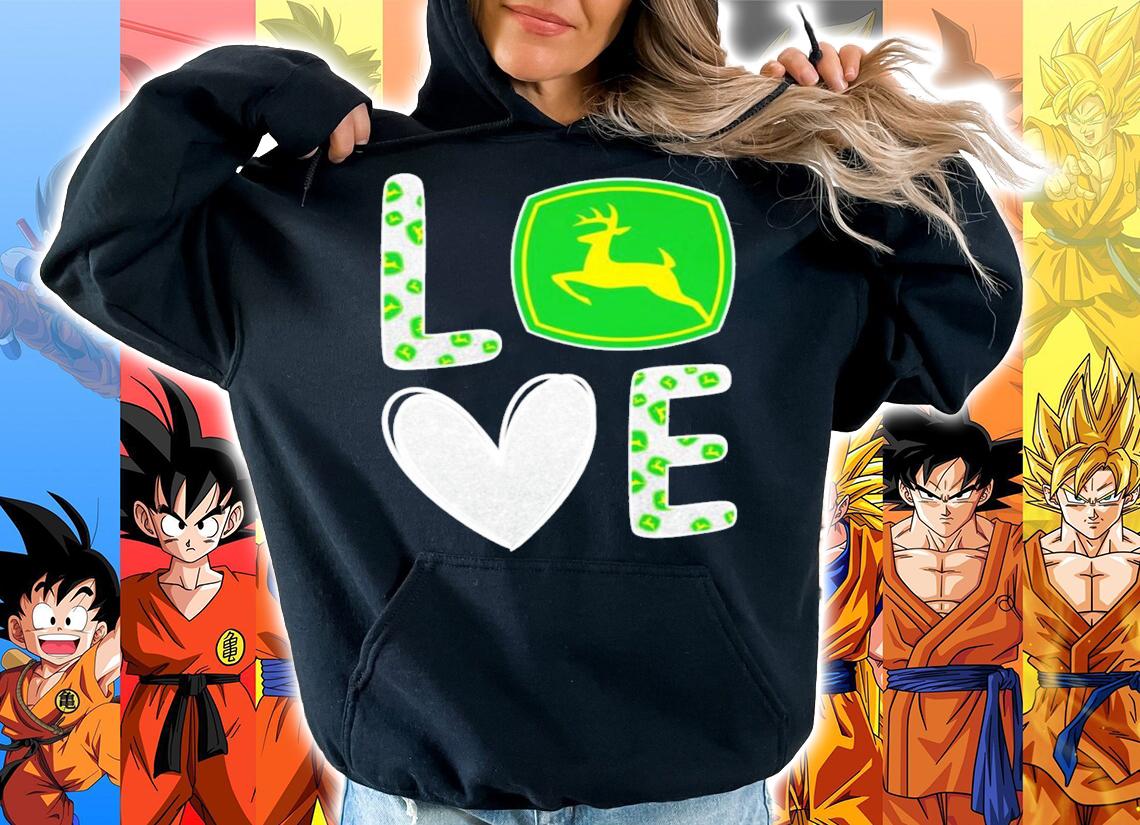 Love John Deere Shirt hoodie