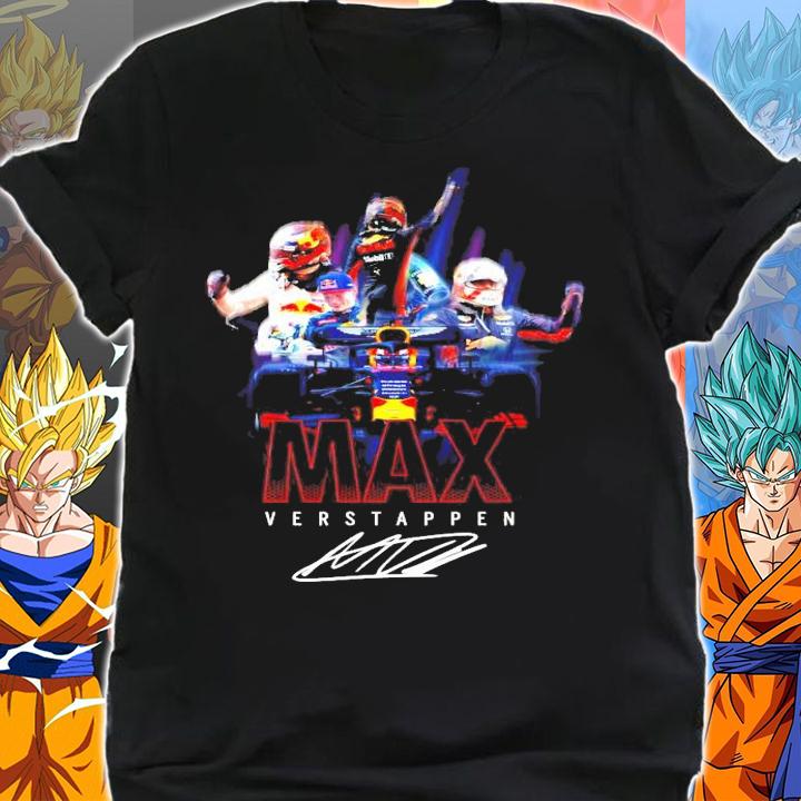Max Verstappen signature shirt shirt