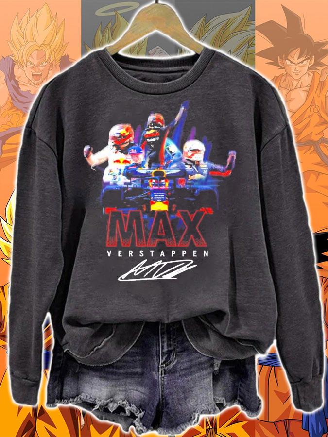 Max Verstappen signature shirt sweatshirt