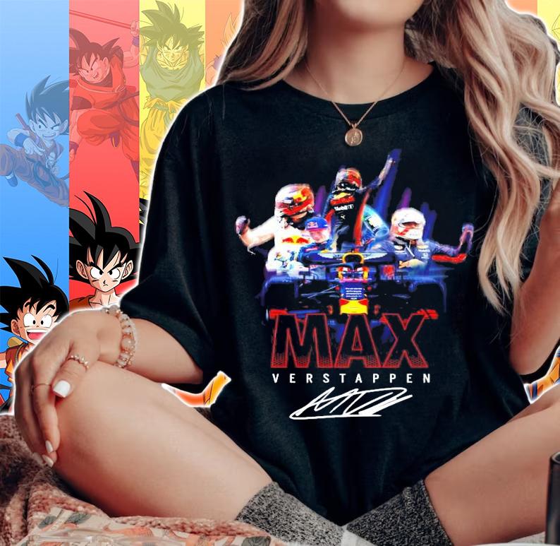 Max Verstappen signature shirt woman shirt