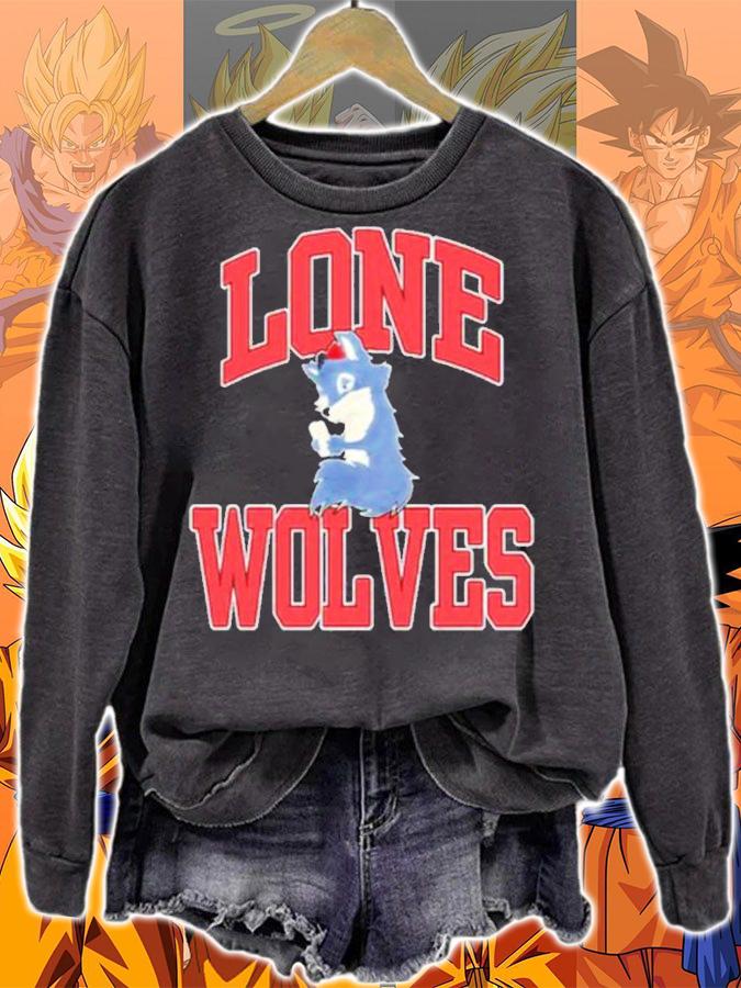 Megan Batoon Lone Wolves Mascot shirt sweatshirt
