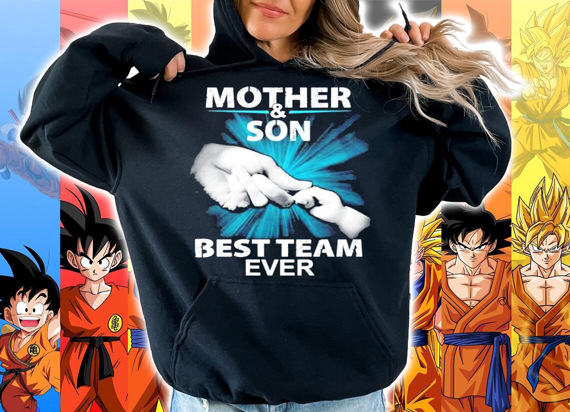 Mother and son best team ever shirt hoodie