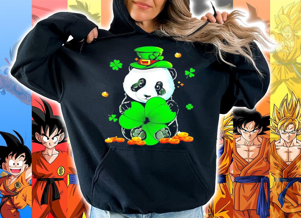 Panda Leprechaun St.Patrick's Day Shamrock shirt hoodie