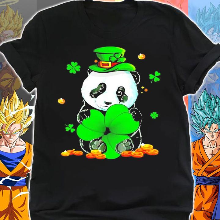 Panda Leprechaun St.Patrick's Day Shamrock shirt shirt