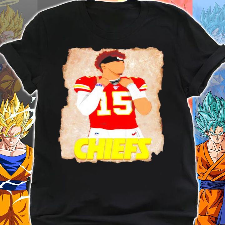 Patrick Mahomes Kansas City Chiefs cartoon t-shirt shirt