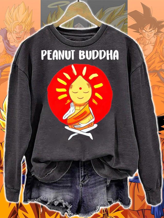 Peanut buddha shirt sweatshirt