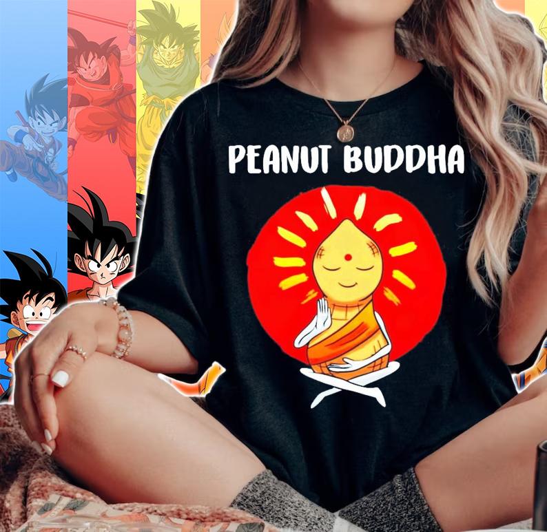 Peanut buddha shirt woman shirt
