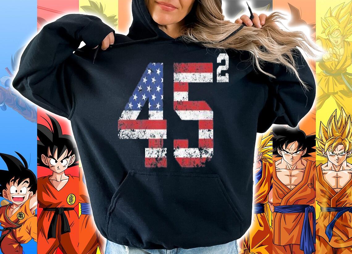 American Flag Trump 45 shirt hoodie
