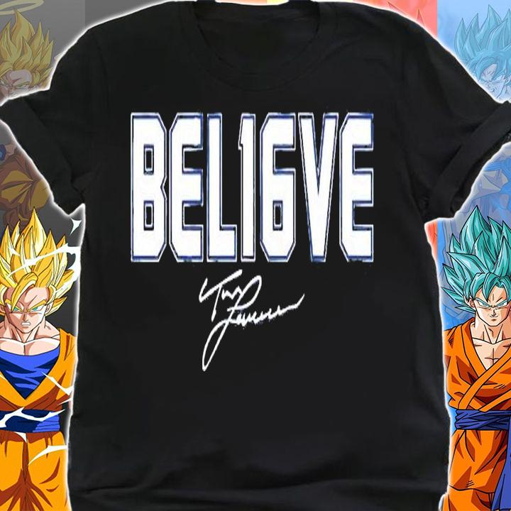 Believe signature shirt shirt