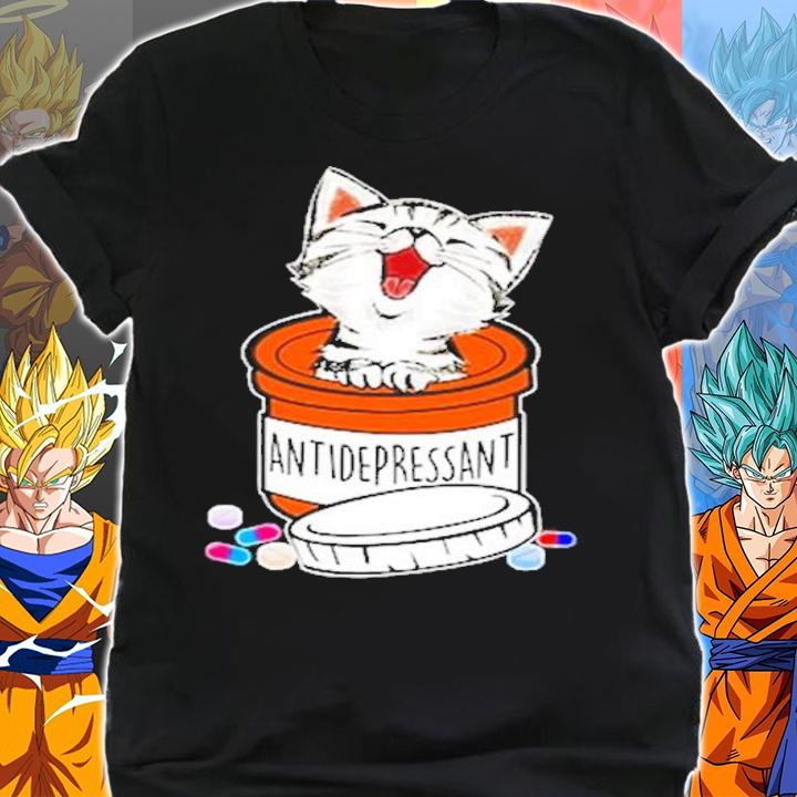 Cat funny antidepressant shirt shirt