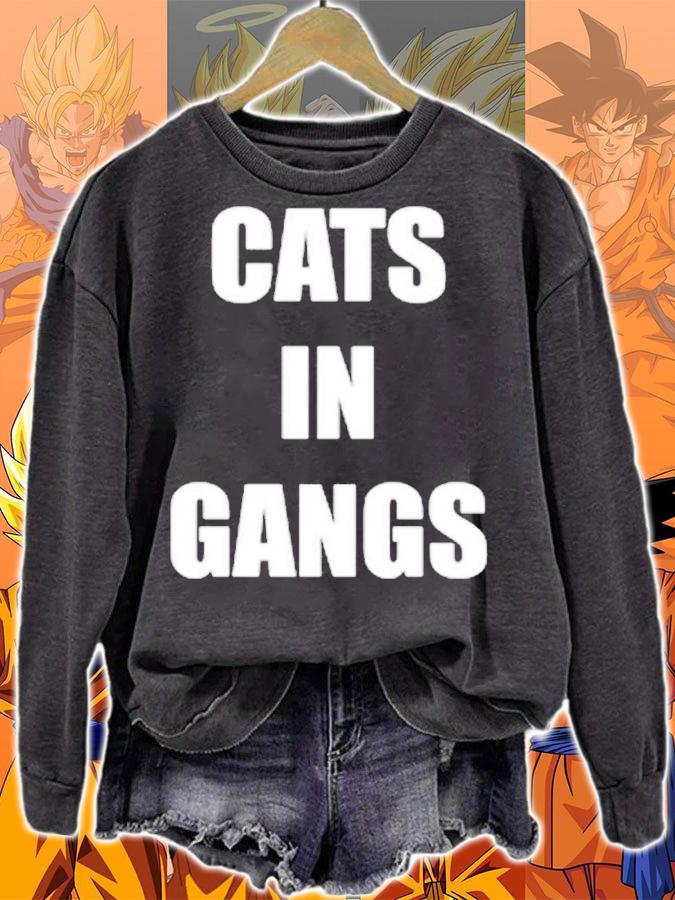 Cats In Gangs shirt, sweater hoodie and tank top sweatshirt