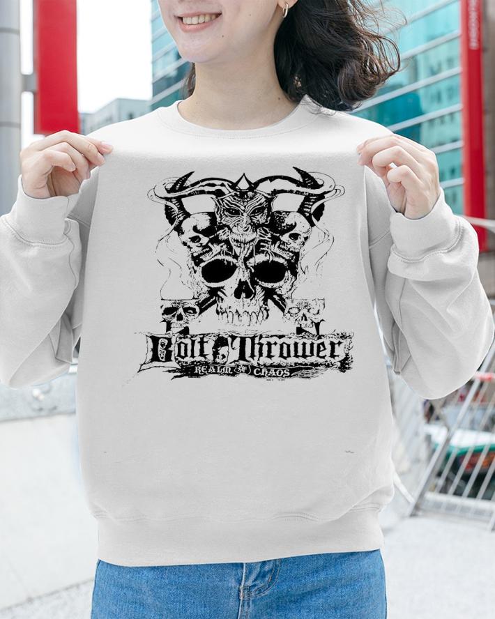 Bolt thrower realm chaos shirt sweatshirt
