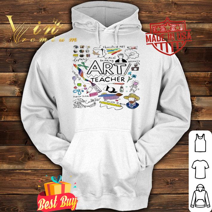 Elements of art critical thinking art teacher shirt hoodie