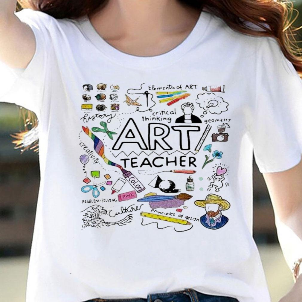 Elements of art critical thinking art teacher shirt woman shirt