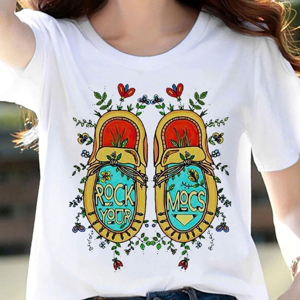 Every Child matters rock your mocs T-shirt woman shirt