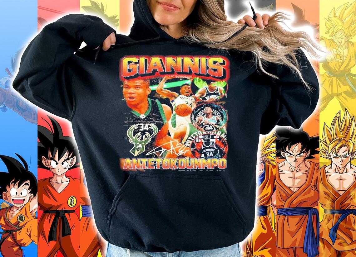 Giannis Antetokounmpo Fear The Deer signature T-shirt hoodie