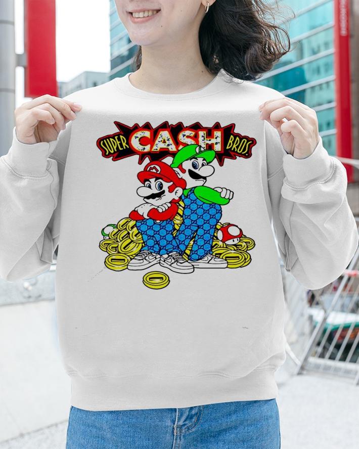 Super Mario Super Cash Bros shirt sweatshirt