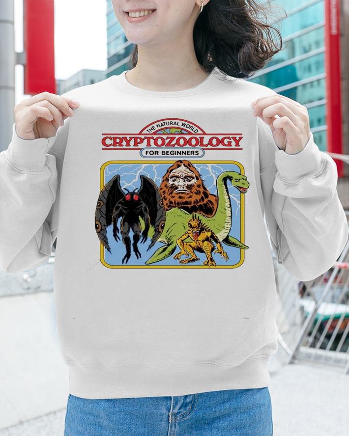 The natural world Cryptozoology For Beginners shirt sweatshirt