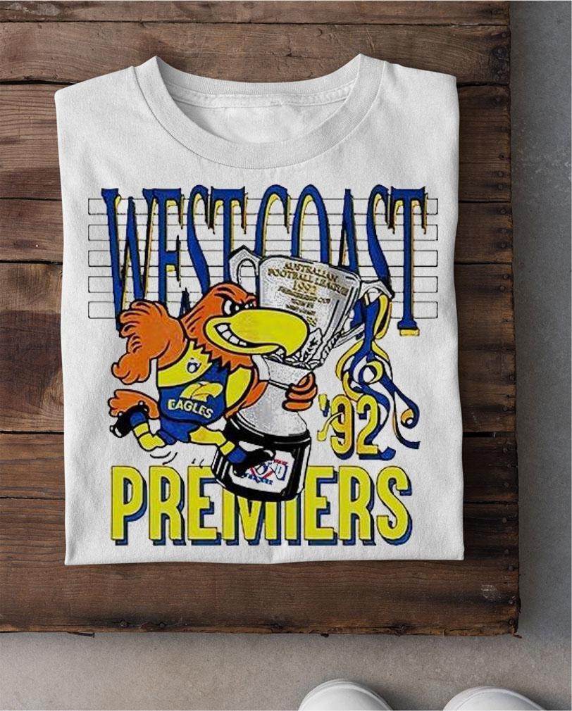 West Coast Eagles 1992 Premiership T-shirt shirt
