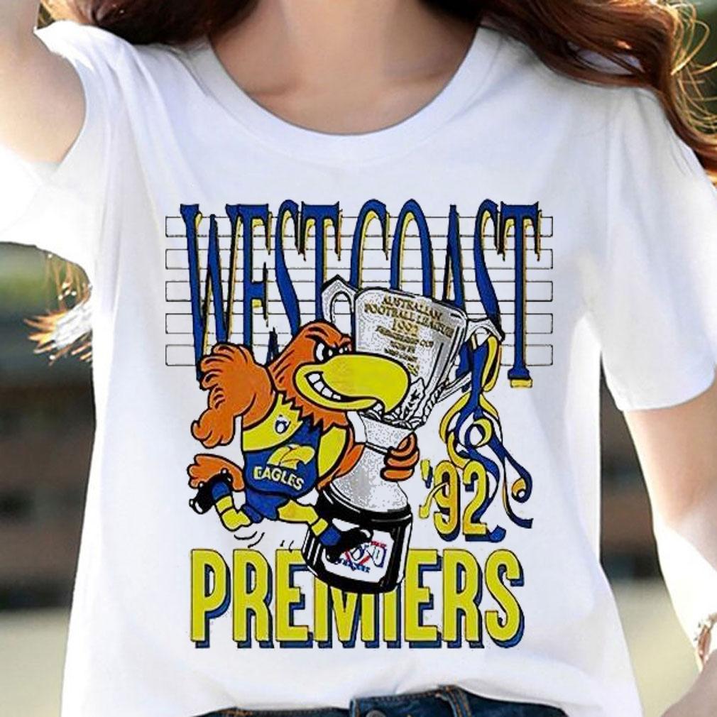 West Coast Eagles 1992 Premiership T-shirt woman shirt