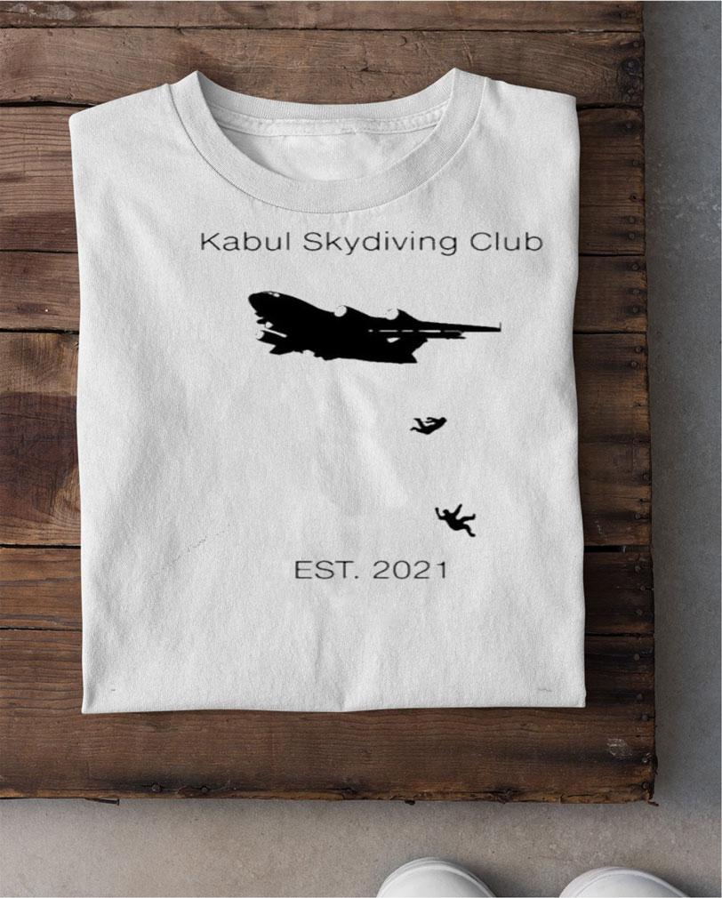Official Kabul skydiving club est 2021 shirt shirt