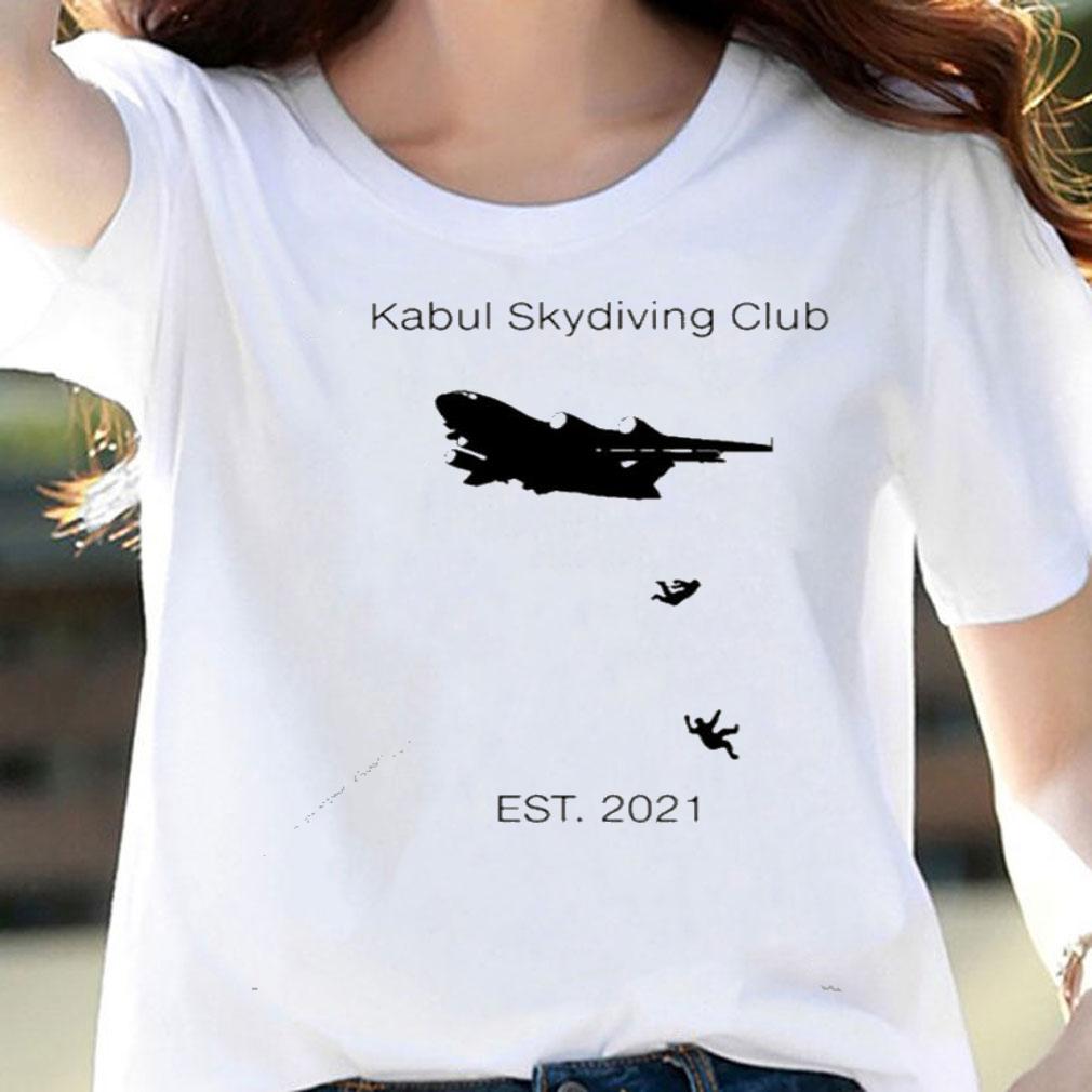 Official Kabul skydiving club est 2021 shirt woman shirt