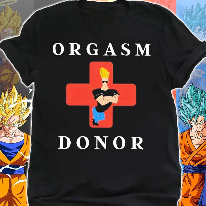 Johnny Bravo Orgasm Donor shirt shirt