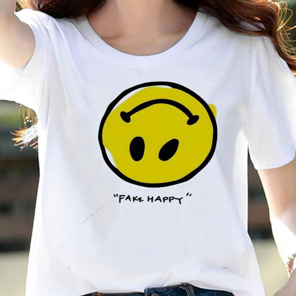 Paramore Fake Happy shirt woman shirt
