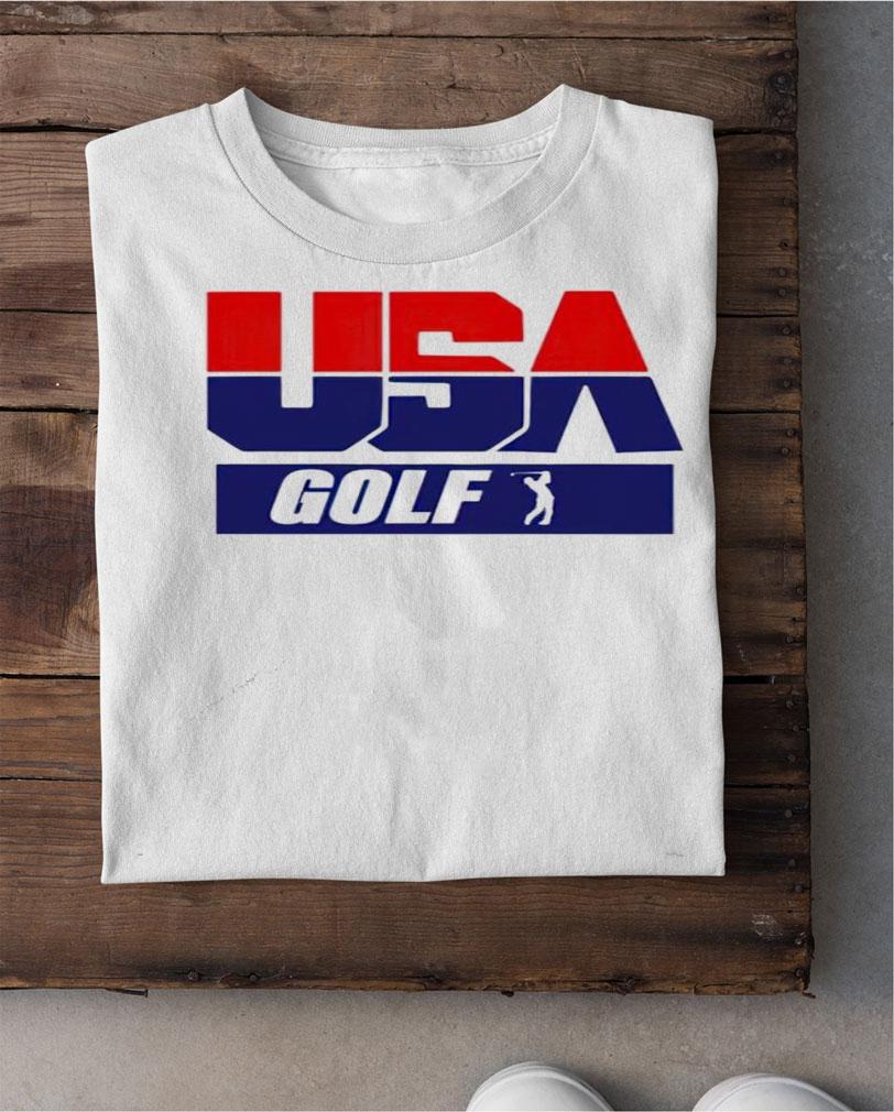 USA Golf Team American flag Olympics Tokyo shirt shirt