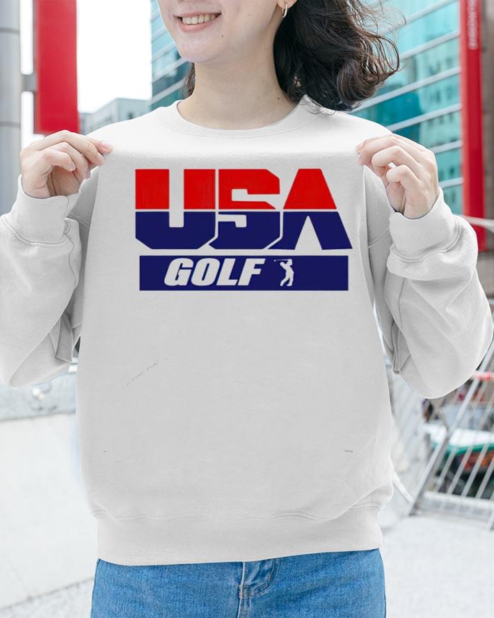 USA Golf Team American flag Olympics Tokyo shirt sweatshirt