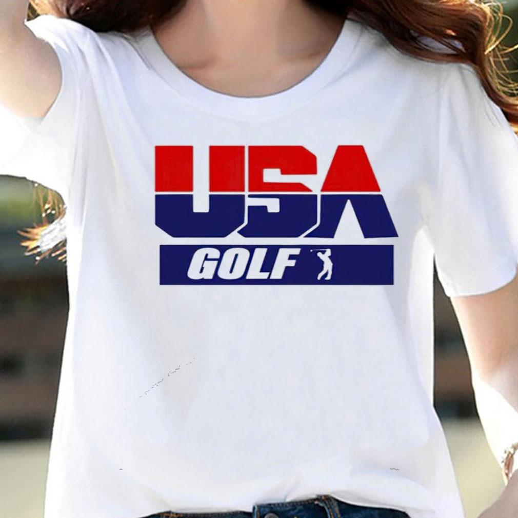 USA Golf Team American flag Olympics Tokyo shirt woman shirt